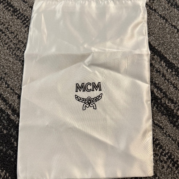 MCM Monogram Slides Black & White Mens Size 12 (45 eu) - Picture 5 of 5